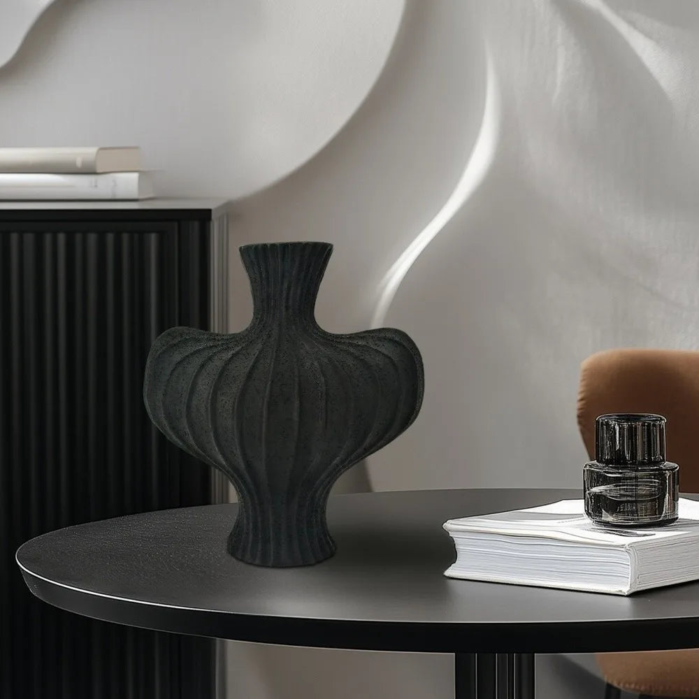 Nordic Boho Vase Perfect Floral Arrangements Home Decor Heart Pampas Grass Vase