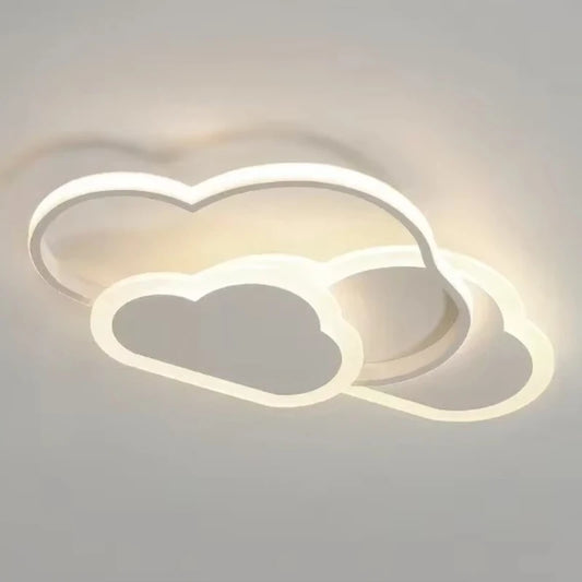 2025 Cloud Creativity Ceiling Light Children's Room Light Nordic Modern Shell Cream Style Bedroom Light