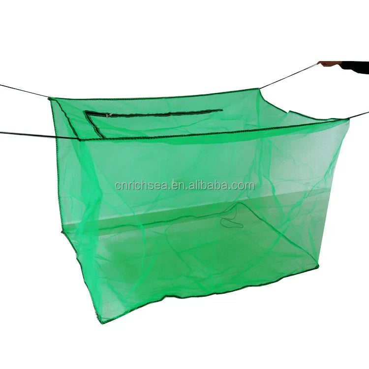 Aquaculture Fishing Nets Net Cage Fish Farming Tanks Fish Pond Cages Hapa Net for Fish Shrimp Breeding