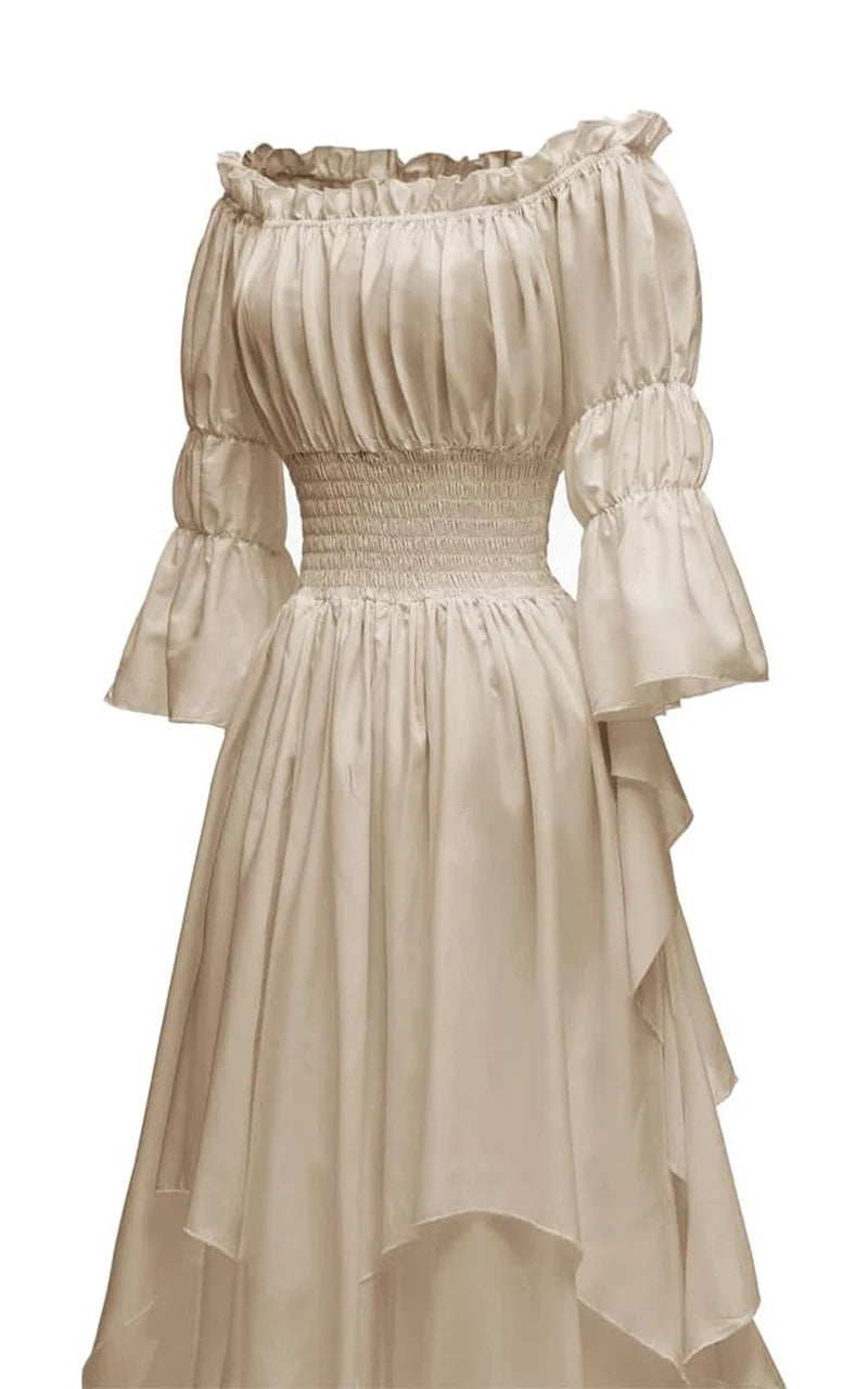 Women's Gothic Witch Dress Medieval Renaissance Costume Victorian Dress