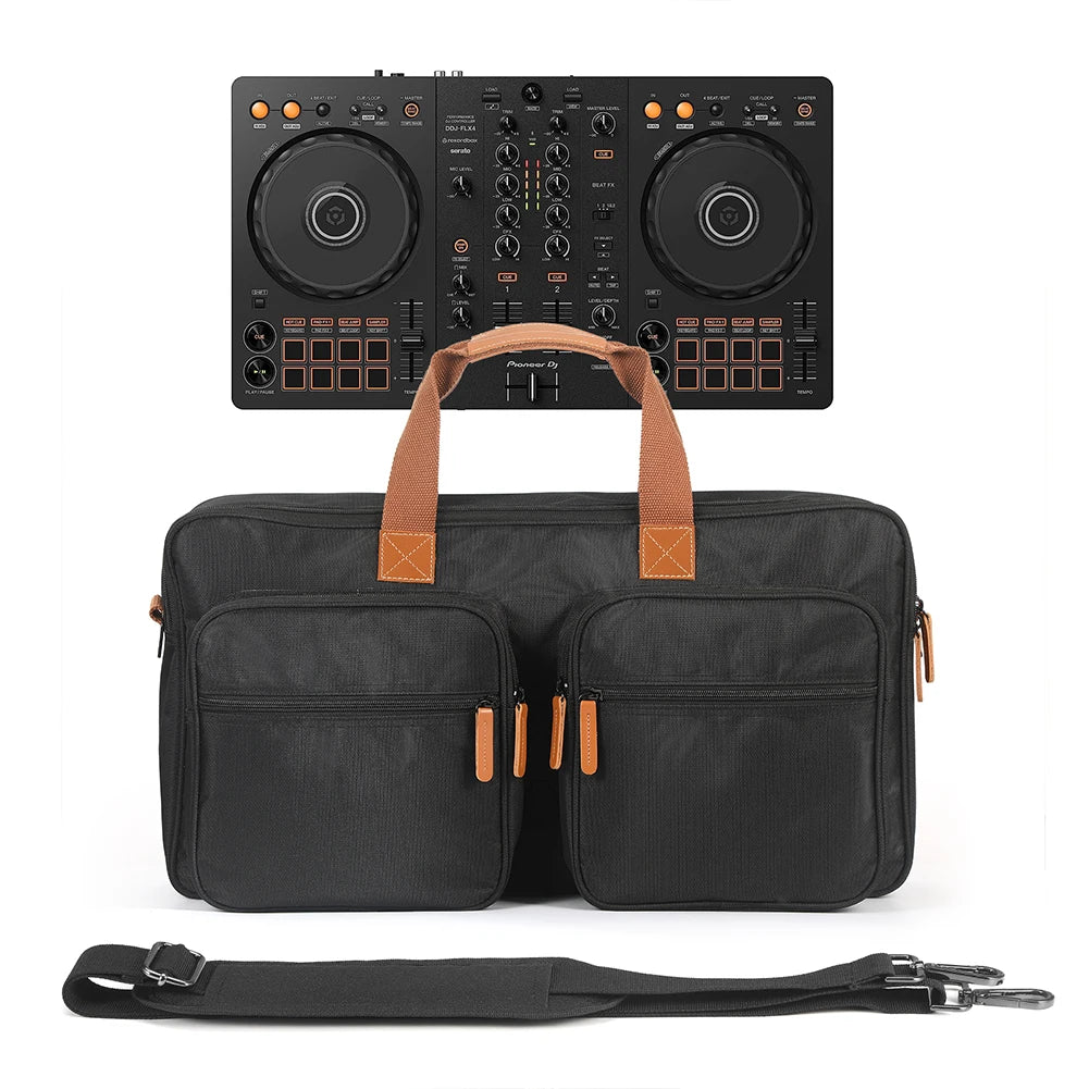 Portable DJ Controller Padded Storage Bags Scratch-resistant Protective Case with Sholder Strap for Pioneer DJ DDJ-FLX4 DDJ-REV1