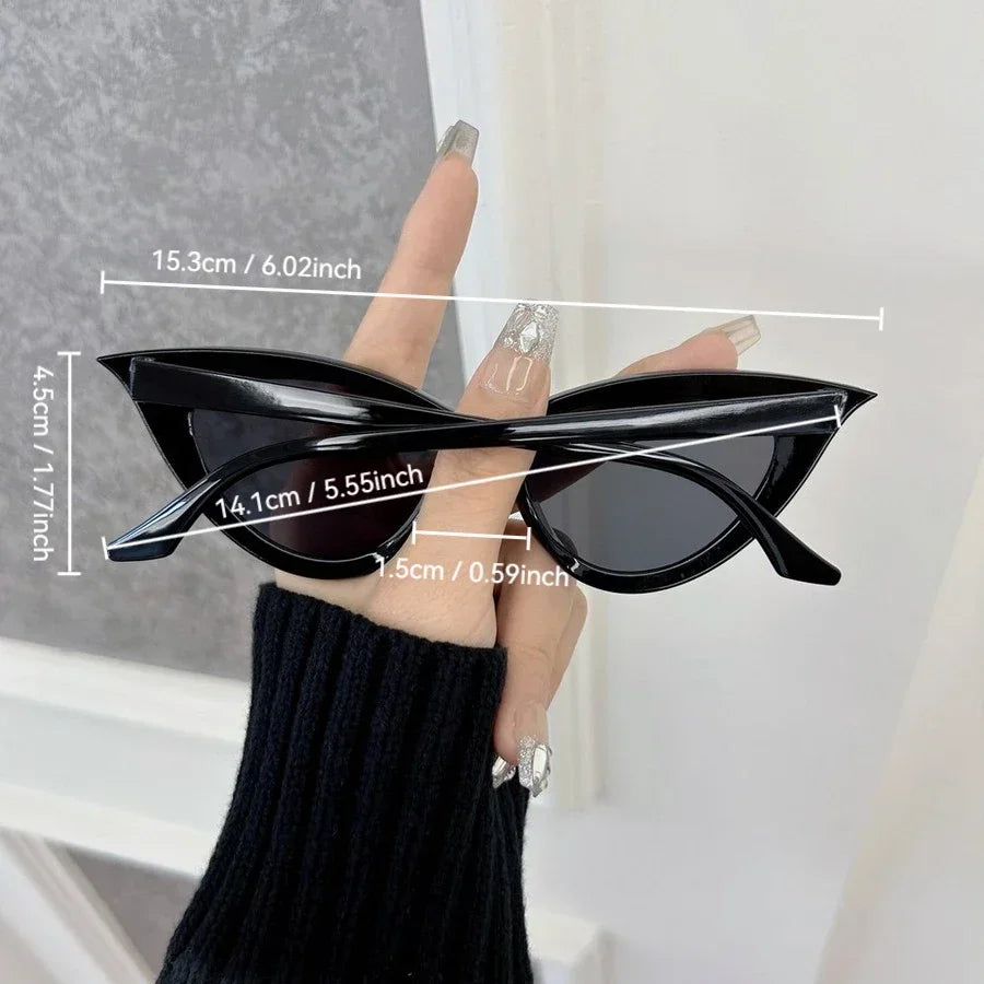 Retro Cat Eye Designer Sunglasses Women Men Black Frame Vintage Sun Glasses Female Male Brand Fashion Oculos De Sol