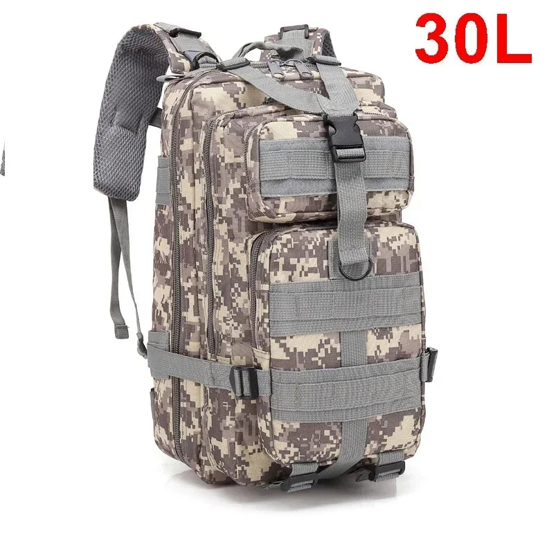 30/50L Tactical Backpacks Man Traveling Bags Survival Outdoor 3P Assault Pack Pack hiking Trekking Hunting Bag