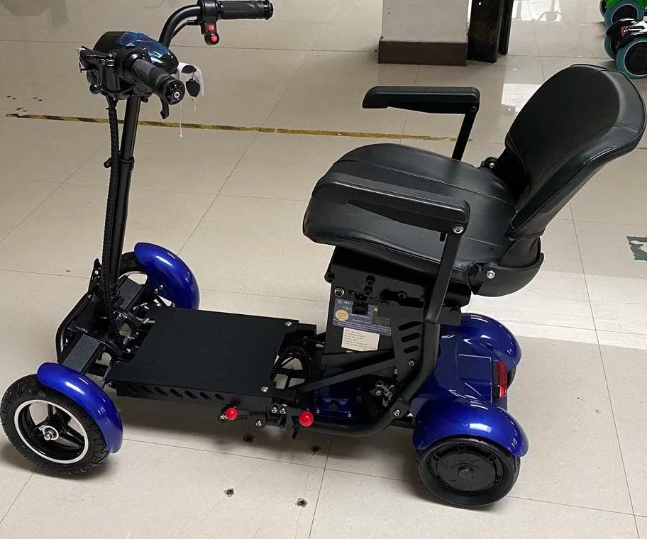 Electric Handicapped 400W Dual Motor Heavy Duty Big power Elderly 4 Wheel Folding Golf Electric Mobility Scooter Adult