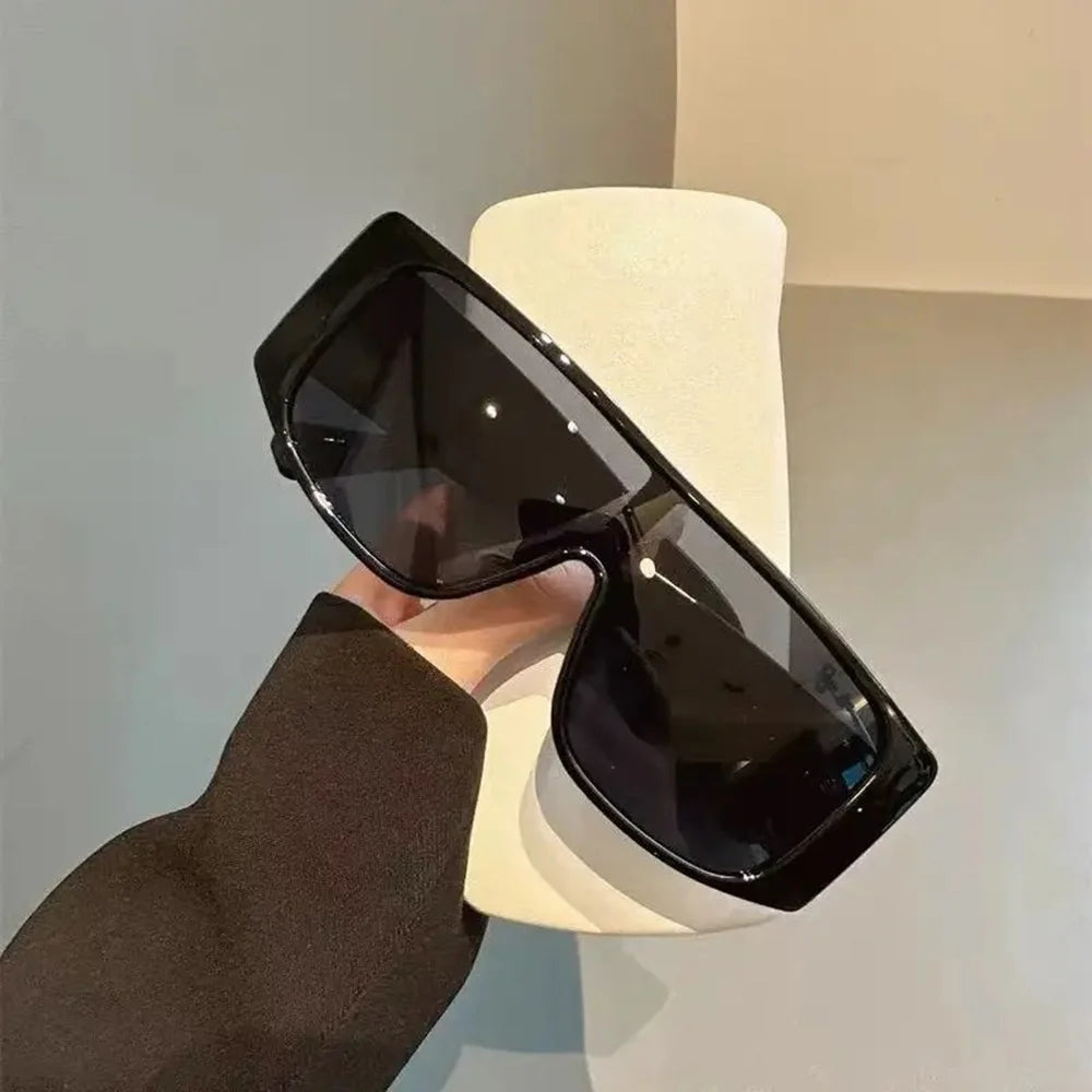 Hot Sale Fashion Large Frame Sunglasses For Women Men Luxury Retro Square Sun Glasses Driving Travel Outdoor Eyewear New UV400