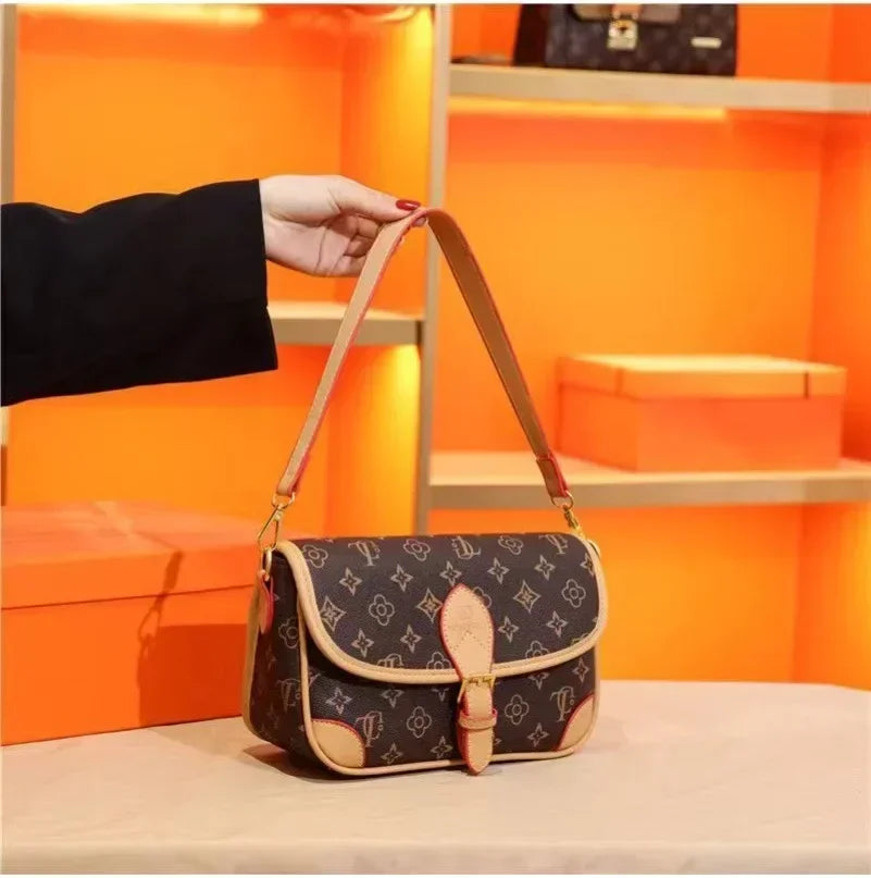 luxury brand women's handbag designer genuine leather fashionable underarm bag high-end single shoulder crossbody BL11