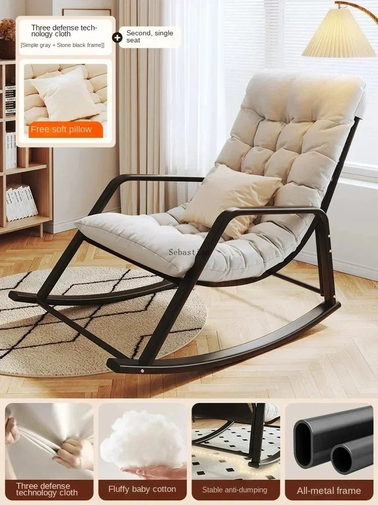 Lounge Living Room Chairs Rocking Recliner Meditation Nordic Salon Chair Sofa Luxury Sillones Puffs Grandes Outdoor Furniture