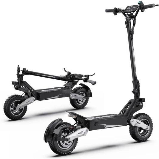 T10 Adult Foldable Electric Scooter – Powerful 900W Motor & Reliable UL2272 Certified with 11-Inch All-Terrain Tires