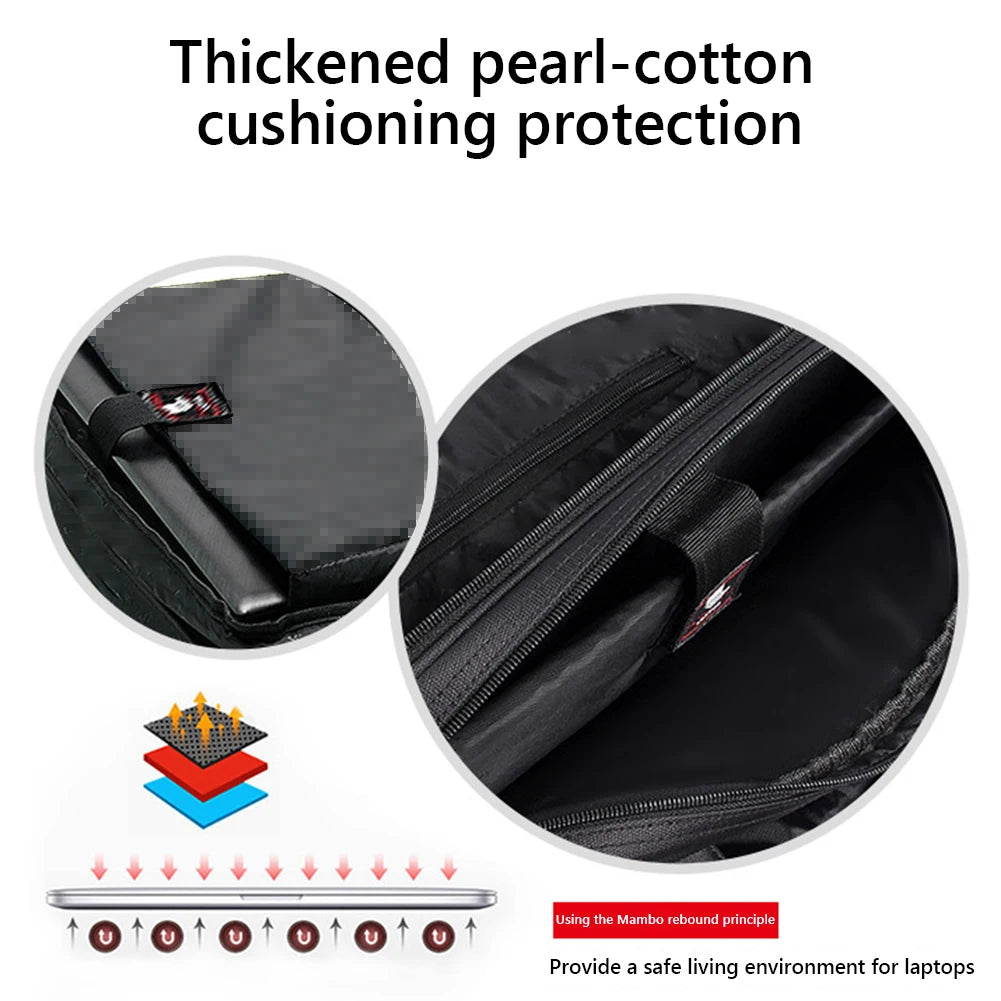 Men Laptop Bag 15.6 Inch Large Laptop Notebook Bag Oxford Fabric Laptop Case for Macbook Air Pro 13 15 Huawei Asus Dell Lenovo