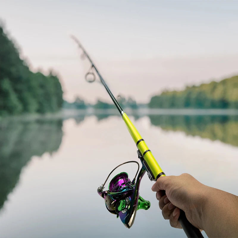 Telescopic Rock Fishing Rod 3.0M Spinning Fly Carp Feeder Carbon Fiber Mini Travel Ultra Light Fly Fishing Rod Pesca