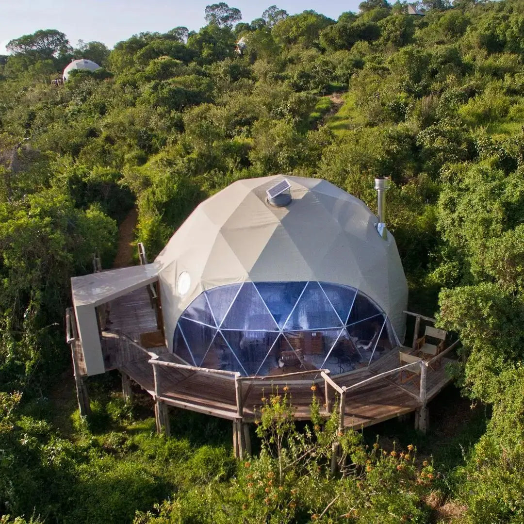 Hotel Tent Geodesic Dome Manor greenhouse Tent Leisure Resort Vacation Outdoor Glamping Round Tent Transparent Starry Sky Luxury