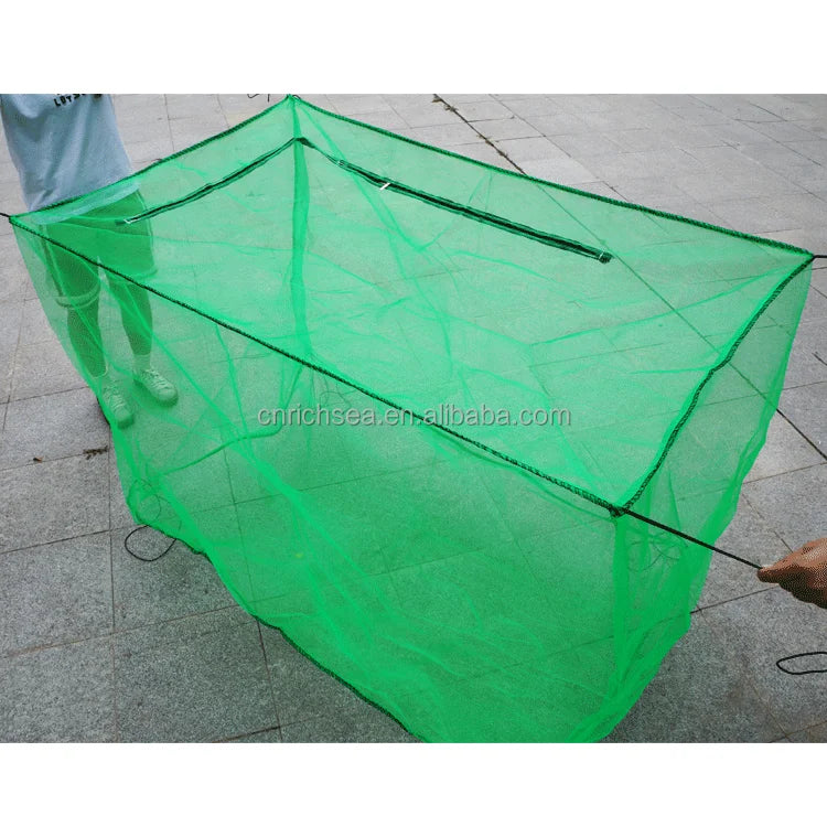 Aquaculture Fishing Nets Net Cage Fish Farming Tanks Fish Pond Cages Hapa Net for Fish Shrimp Breeding