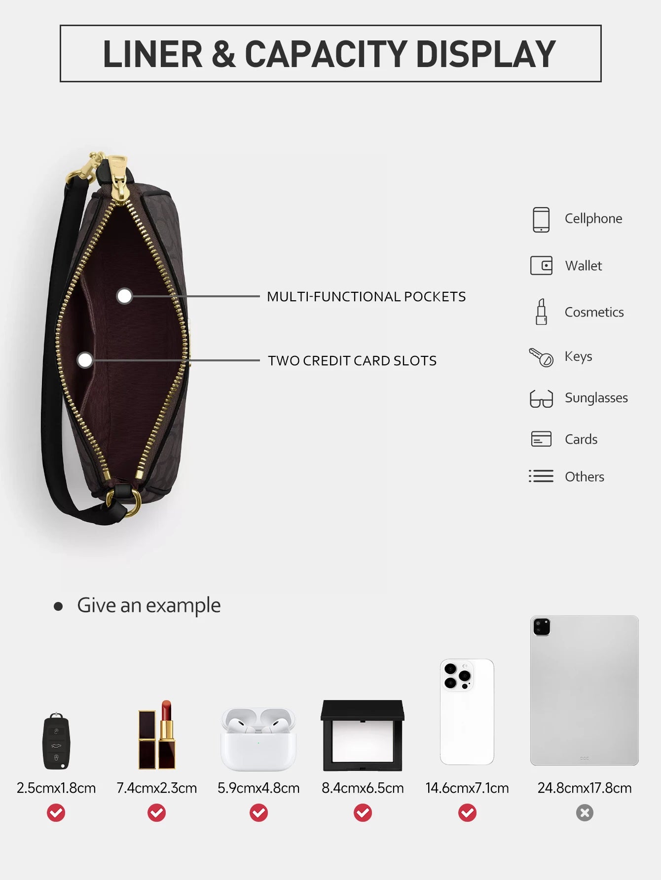 Coach Nolita 19 In Blocked Signature Canvas Women Clutch Bag With Metal Logo Shoulder Bag CW426