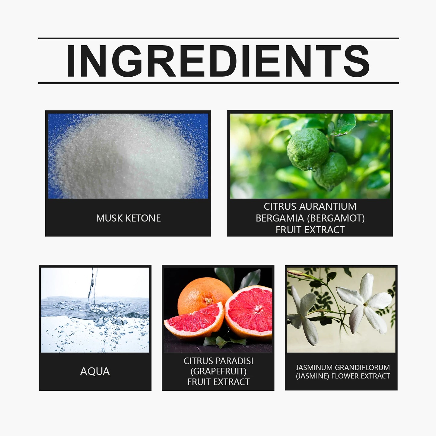 Roxelis Refreshing Bergamot Perfume Natural Fragrance Portable Bergamot Elegant Fresh Fragrance Perfume Spray