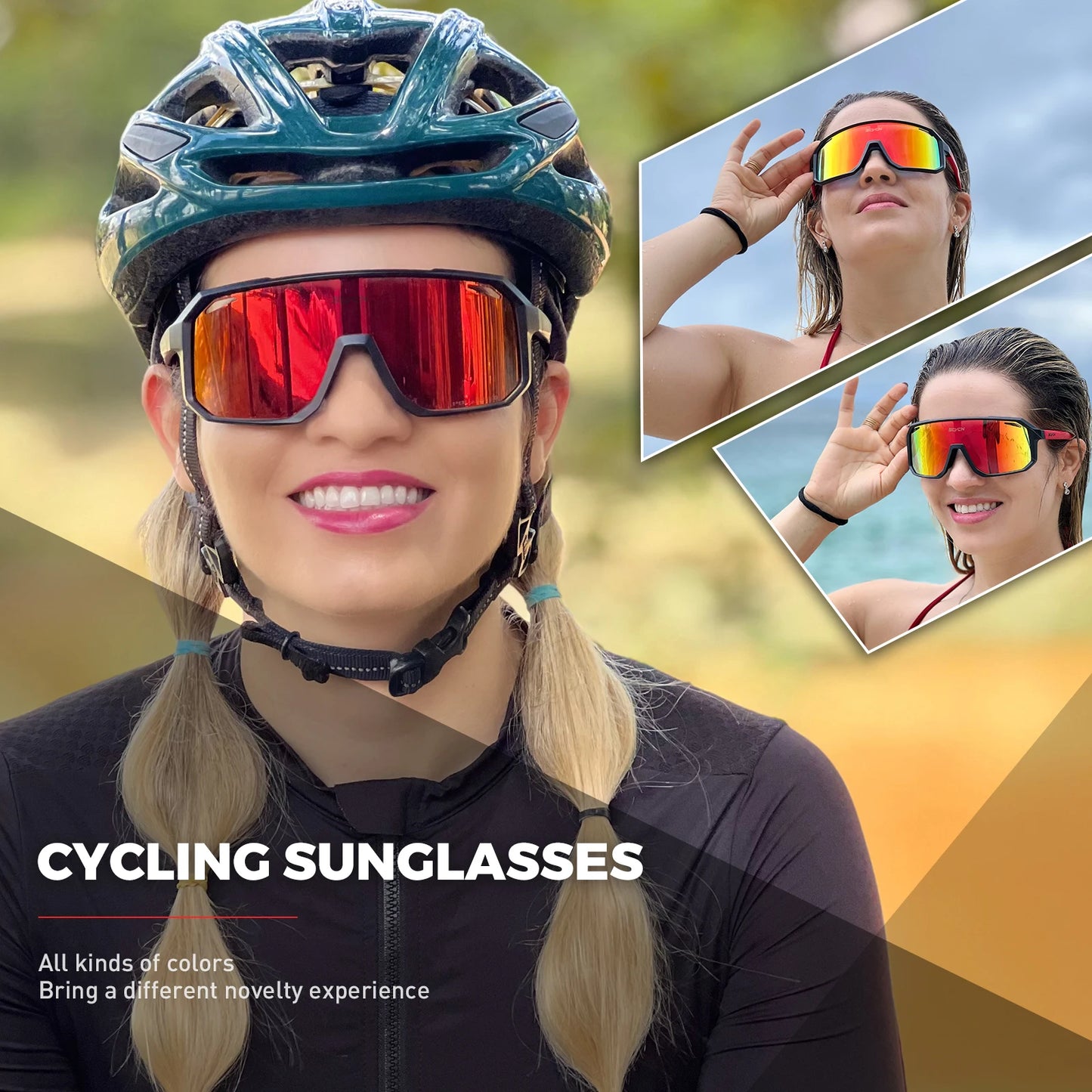 Cycling Sunglasses Men MTB Road Driving Bike Glasses Outdoor Sports Women Bicycle Cycling UV400 Protective Glasses New
