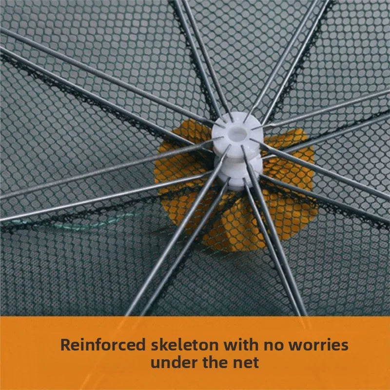 Shrimp cage fish net umbrella net fish shrimp  crab  yellow eel cage fishing loach cage yellow