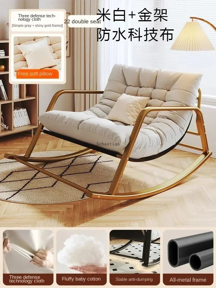 Lounge Living Room Chairs Rocking Recliner Meditation Nordic Salon Chair Sofa Luxury Sillones Puffs Grandes Outdoor Furniture
