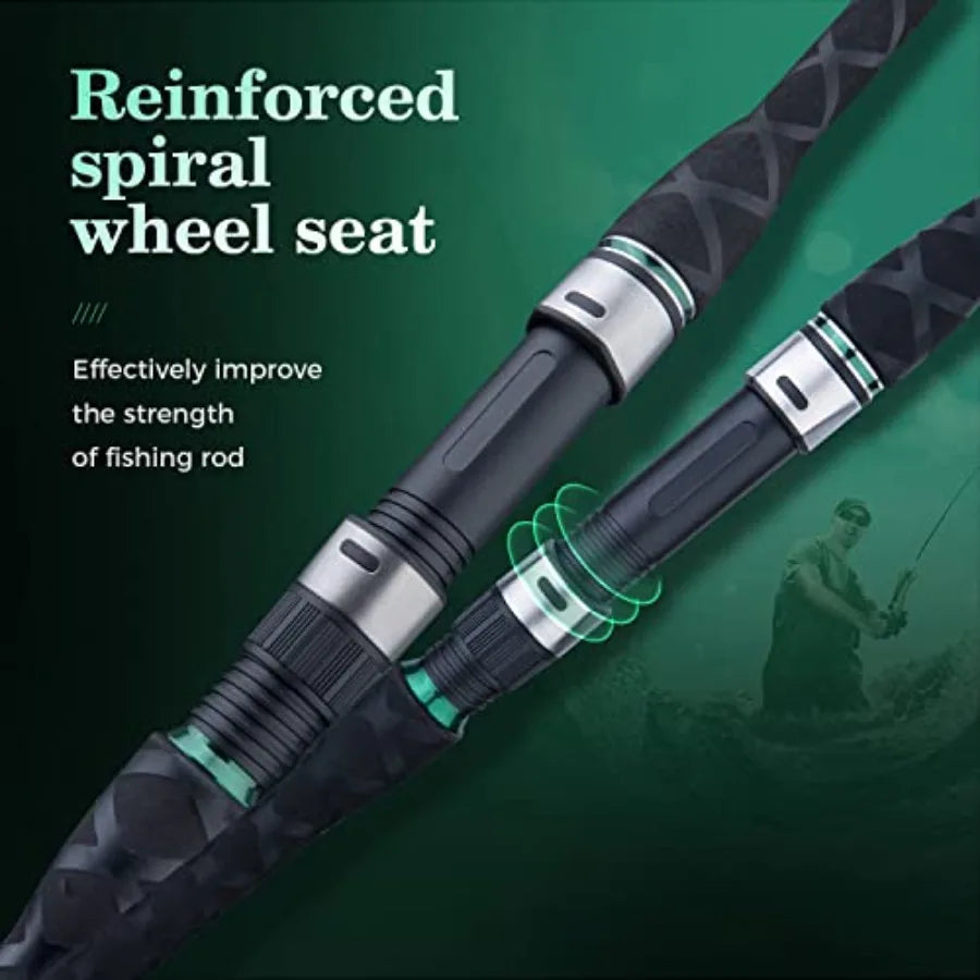 Surf Spinning Rod IM8 Carbon Surf Fishing Rod for Beach and Pier Fishing 9FT 10FT 10.5FT 11FT 12FT Lightweight HighPer