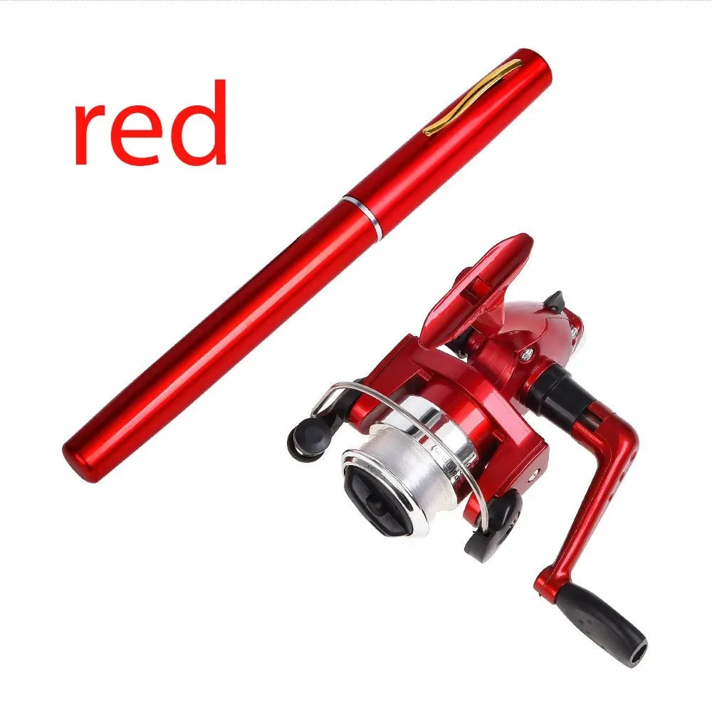 Fish Rod Goods Tackle Reel Telescopic Pole Rods for Fishing Accessories Tools Accessaries Poles Material Things Articles Sports