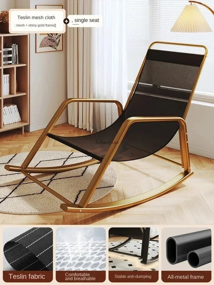 Lounge Living Room Chairs Rocking Recliner Meditation Nordic Salon Chair Sofa Luxury Sillones Puffs Grandes Outdoor Furniture