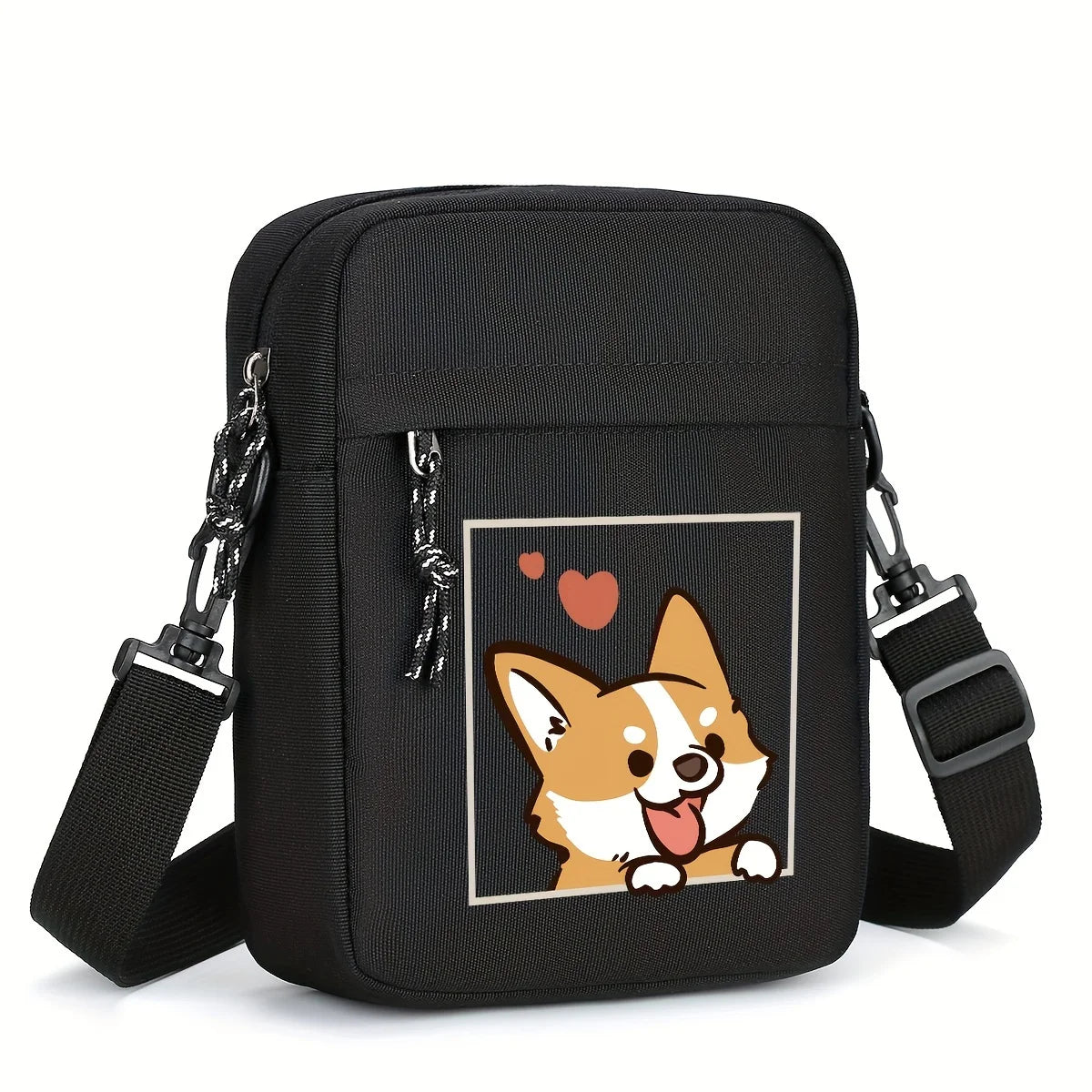 Halloween Bag Men's New Oxford Cloth Crossbody Bag Lightweight 100 Stylish Canvas Shoulder Bag Men's Small Bag