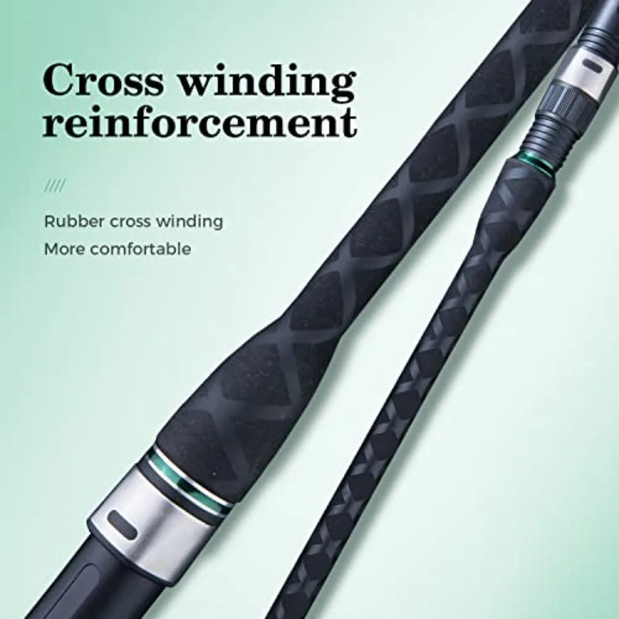 Surf Spinning Rod IM8 Carbon Surf Fishing Rod for Beach and Pier Fishing 9FT 10FT 10.5FT 11FT 12FT Lightweight HighPer