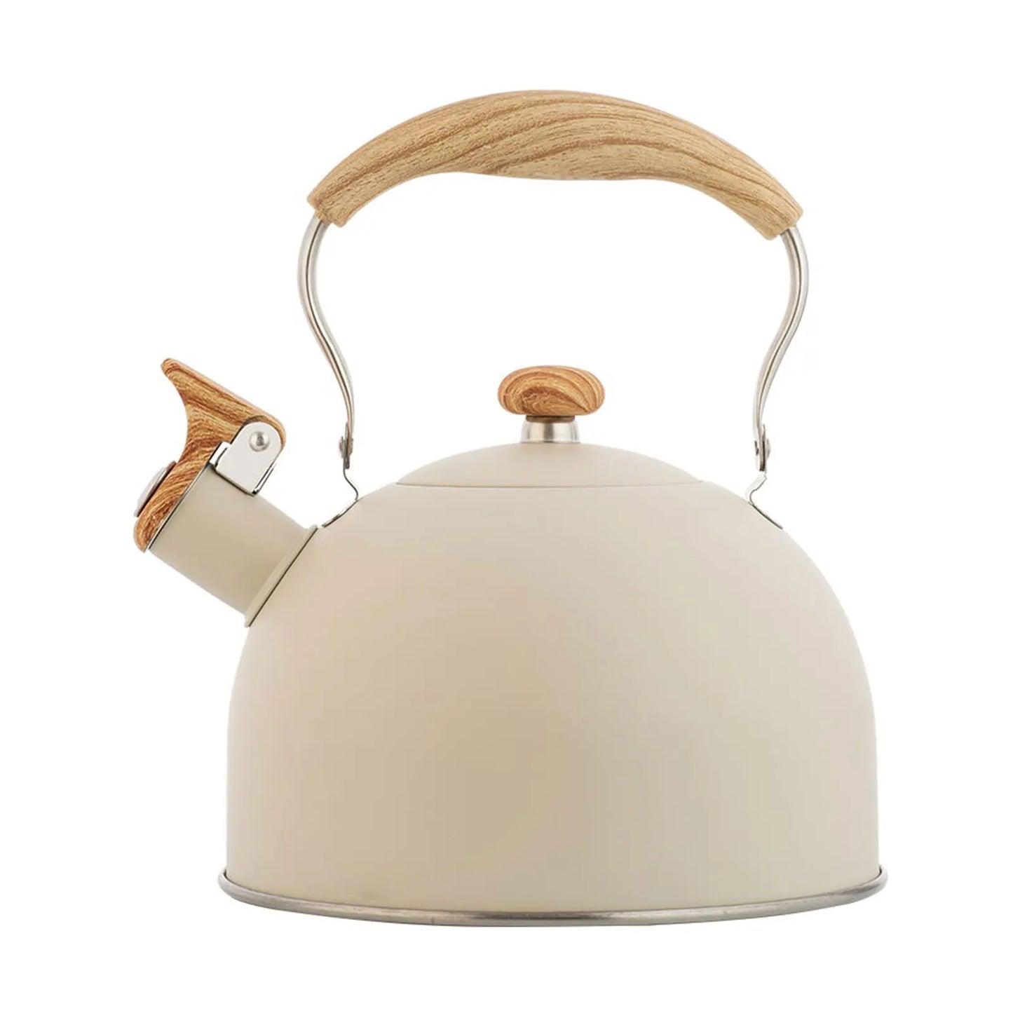 Whistling Tea Kettle For Stove Top Modern Stainless Steel Whistling Teapot 2.5 Liter Whistling Tea Kettle For Making Coffee Milk