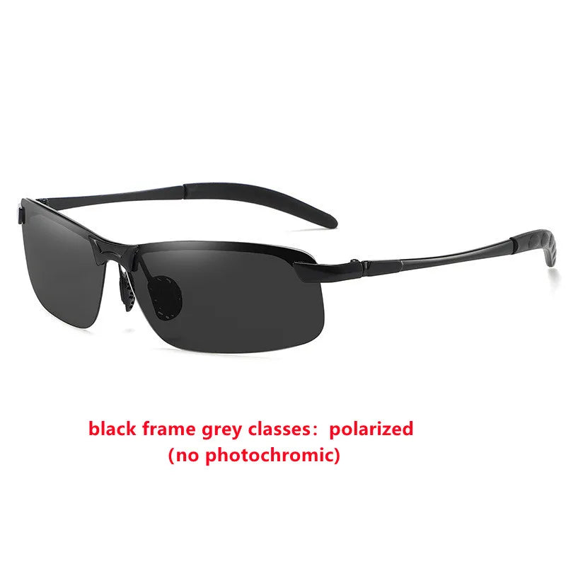 Men Women Photochromic Sunglasses Polarized Driving Chameleon Glasses Color Change Sun Glasses Day Night Vision Driver Eyewear