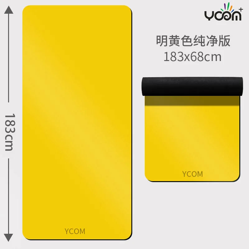 Cross-Border Anti-Slip Fitness Sports Mat Home Yoga Mat Made of Thickened 5mm Natural Rubber Silent Shock Absorption