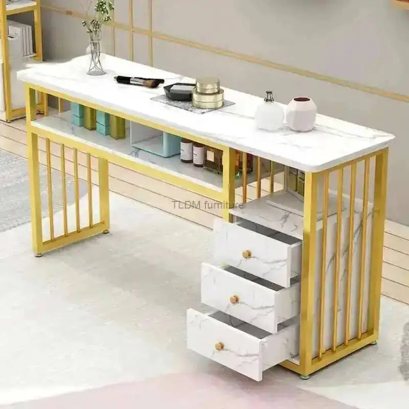 Nail Tables Ins Minimalist Furniture Nordic Salon Luxury Single Professional Manicure Table Beauty Salon Fashion Nail Table B