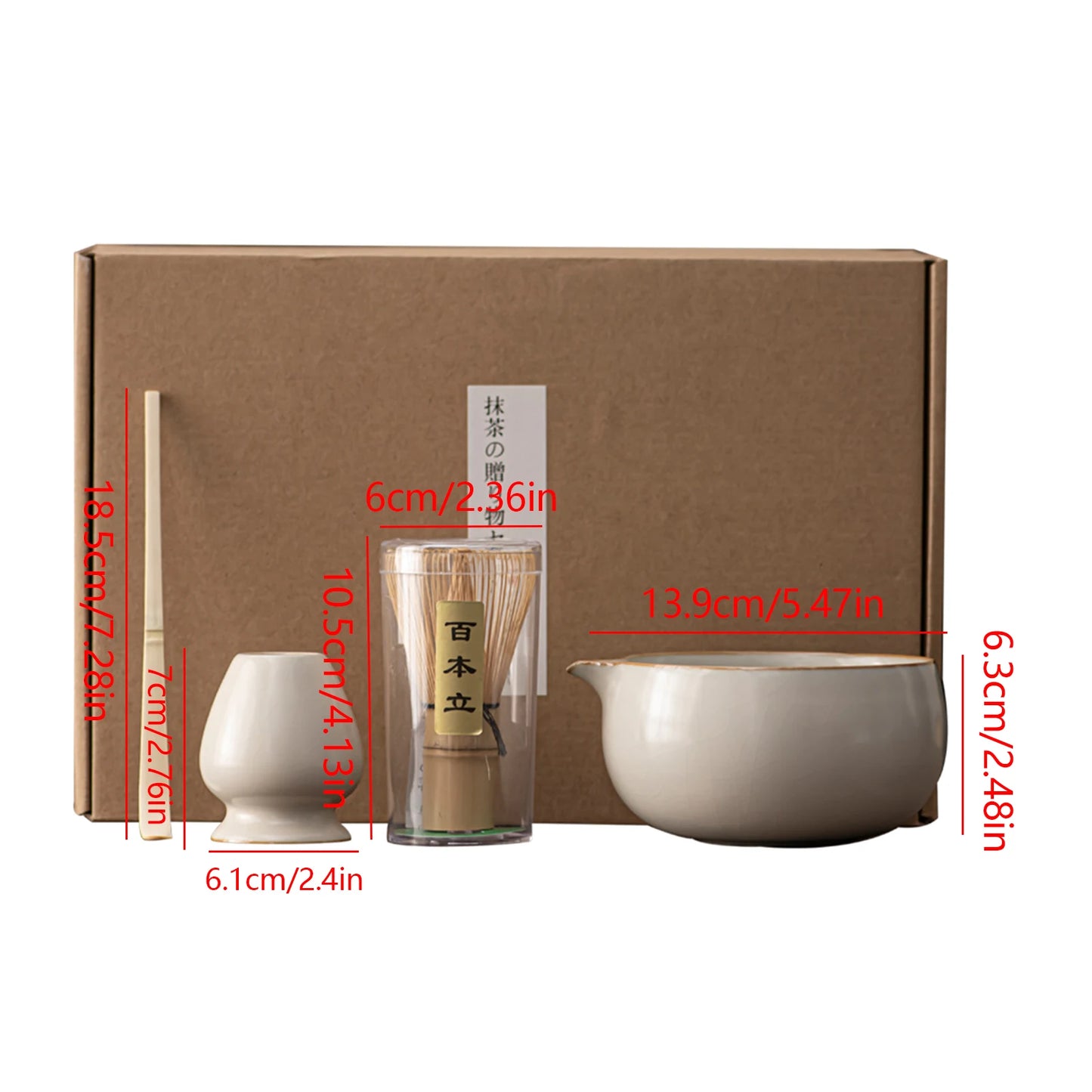 Matcha Whisk Holder 4 Piece Matcha Powder Kit Matcha Maker Matcha Bowl Set Matcha Accessories For Beginners Home Enjoy Alone Or