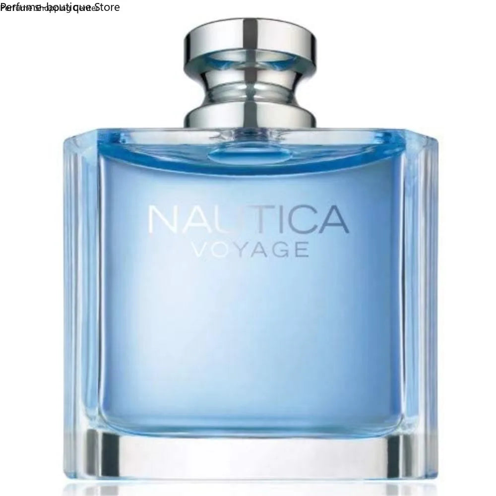 3.4OZ/100 ML NAUTICA VOYAGE For Men By NAUTICA. Eau De Toilette Spray High Quality Brand Perfume Holiday Gifts