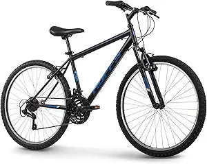 Rugged Dual-Gender Mountain Bike with 20, 24, or 26 Inch Wheels, 6 or 21 Speed Shimano Shifting, Front Suspension