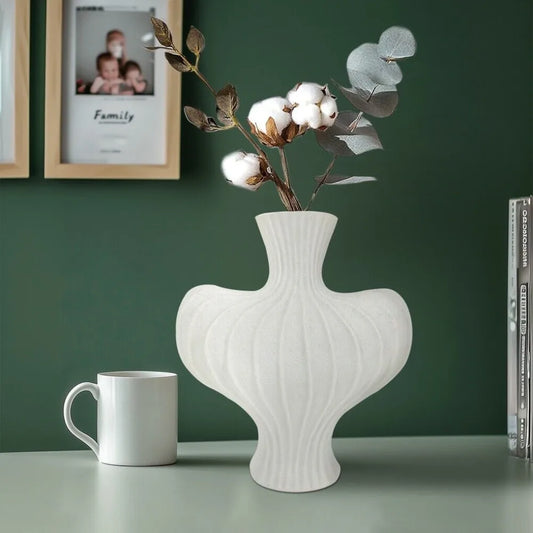 Nordic Boho Vase Perfect Floral Arrangements Home Decor Heart Pampas Grass Vase