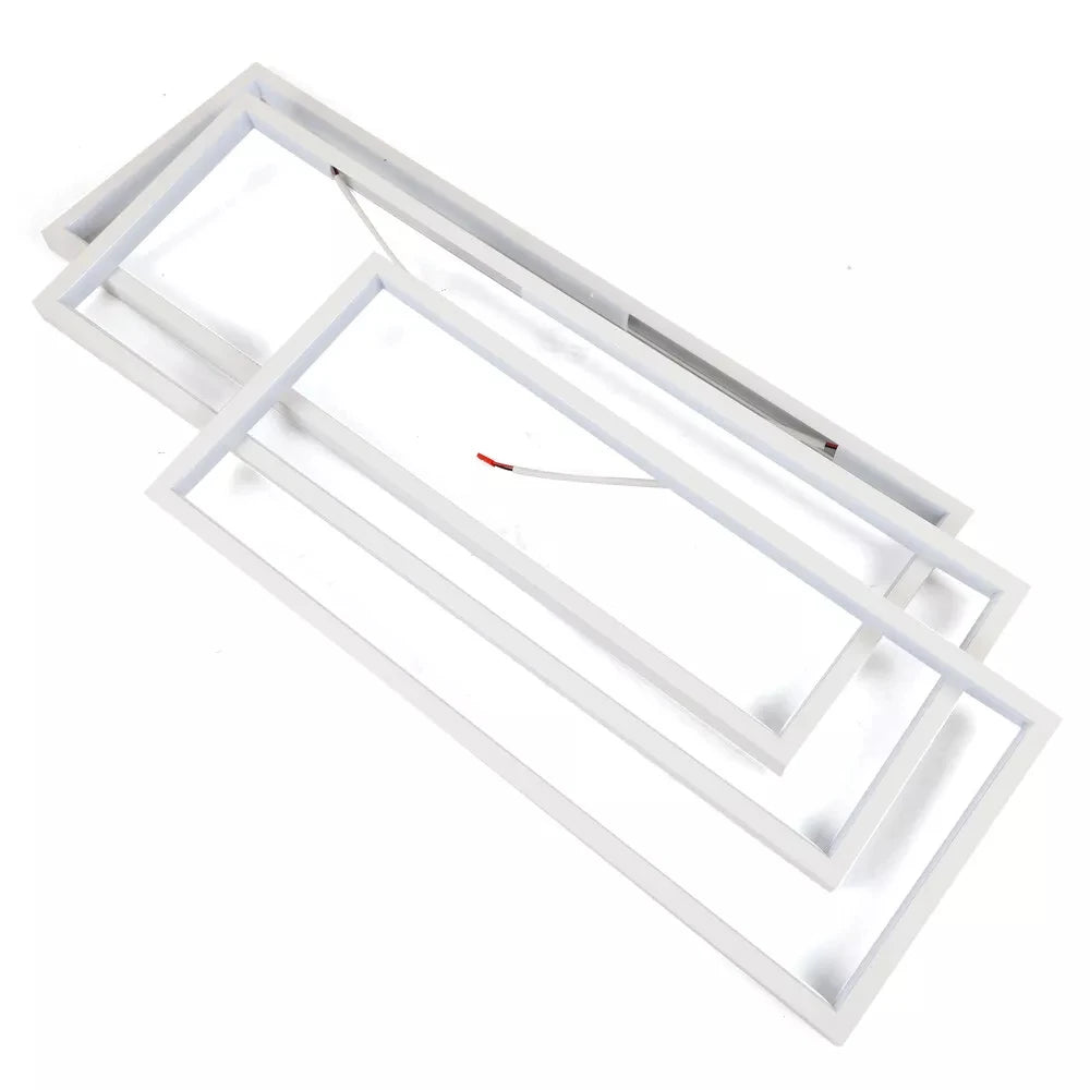 Modern 80W LED Ceiling Light Acrylic Chandelier Lamp Simple Living Room Bedroom