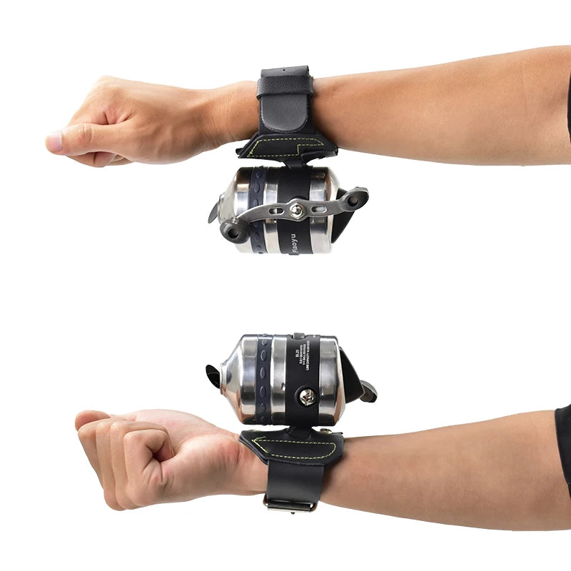 BL25 Fishing Reels High Quality Stainless Steel Fishing Reels Closed Spinning Fish Reel for Slingshot Shooting Fish Dart