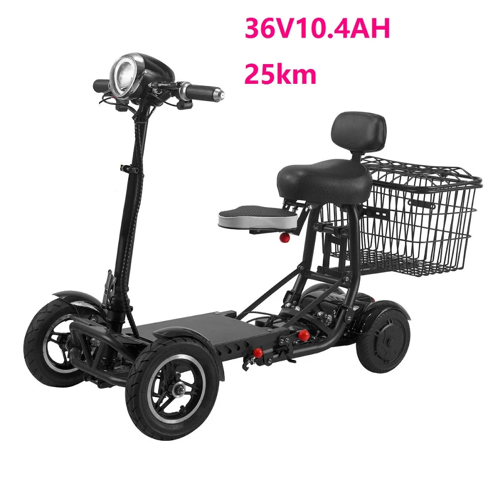 250W Foldable Smart Electric Mobility Scooter Low Speed Powerful Motor Philippine Yongkang 500W Medical mobility Scooter Cheap