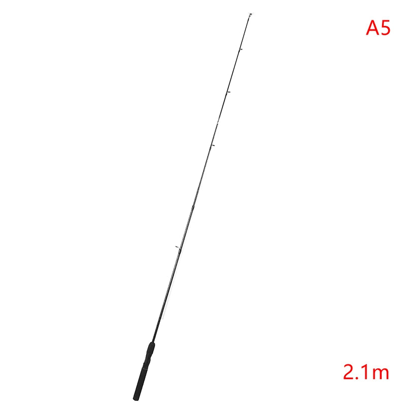 Fishing Lure Rod 1.65/1.8/2.1M Spinning Rod Fishing Rod New Design Carbon Fiber Spinning Baitcasting Fishing Pole