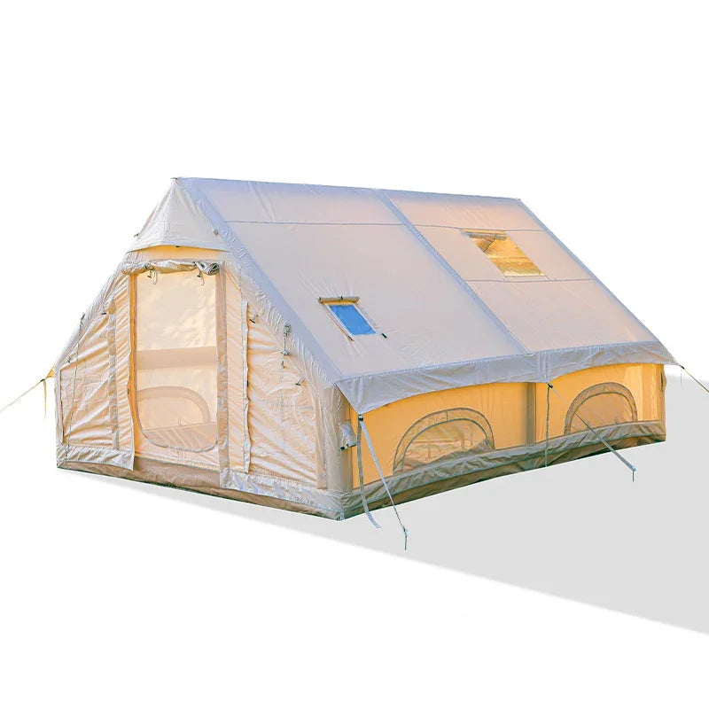 Large Inflatable Tents for Outdoor Camping Complete Set of Equipment for Sun Protection Outdoor Overnight Shelter Rain Protectio