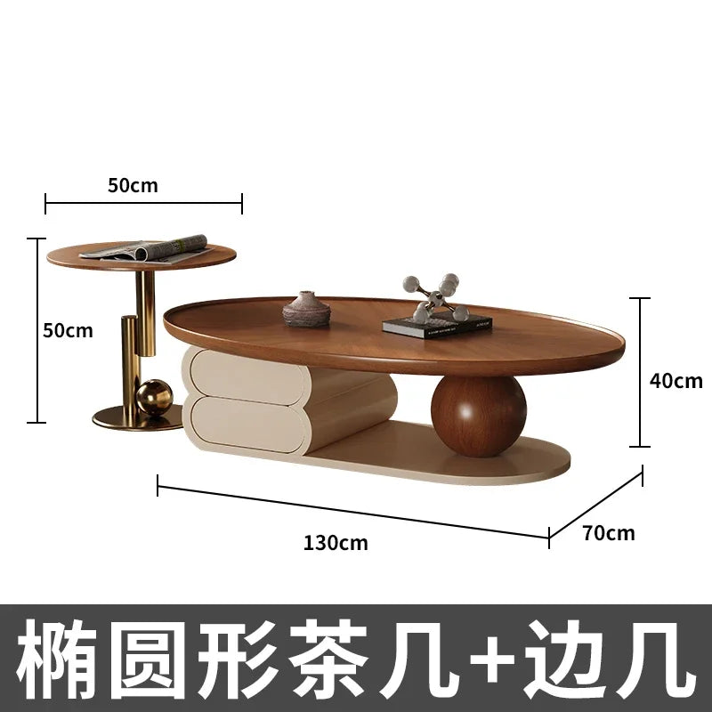 Beautiful Premium Coffee Table Luxury Aesthetic Modern Minimalist Table Trendy Comfortable Teetisch Living Room Furniture