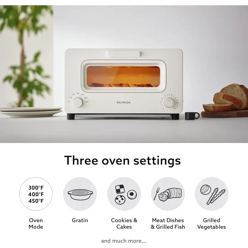 The Toaster | Steam Oven Toaster | 5 Cooking Modes: Sandwich Bread,Pizza & Pastry