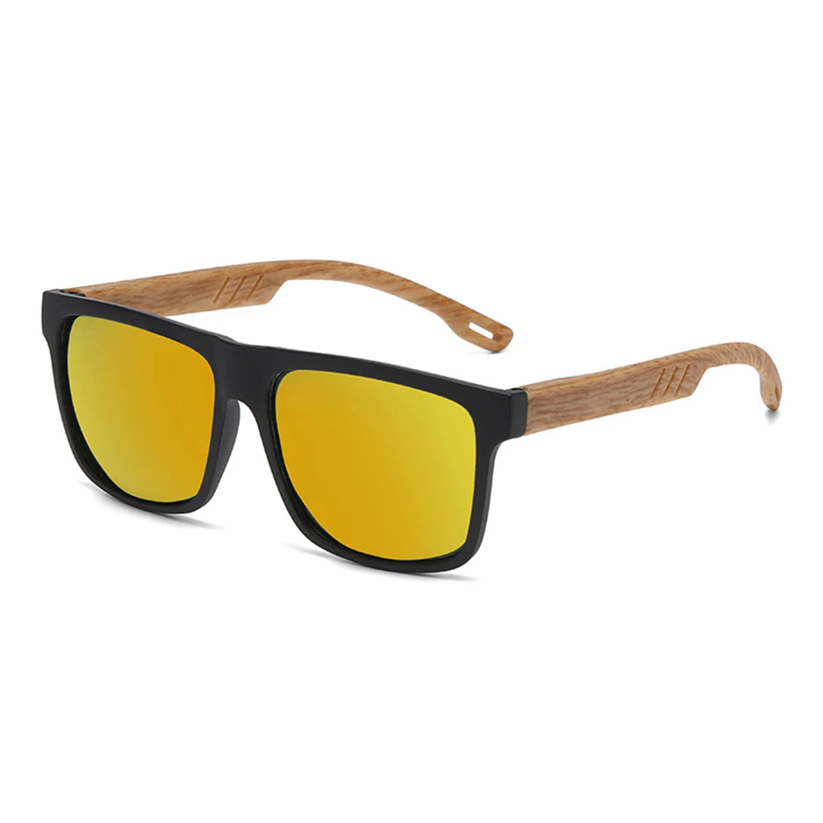 Retro UV-proof Bamboo Sunglasses Men's Fashion Sunglasses Sunglasses Women's Sunglasses  Men's Sunglasses