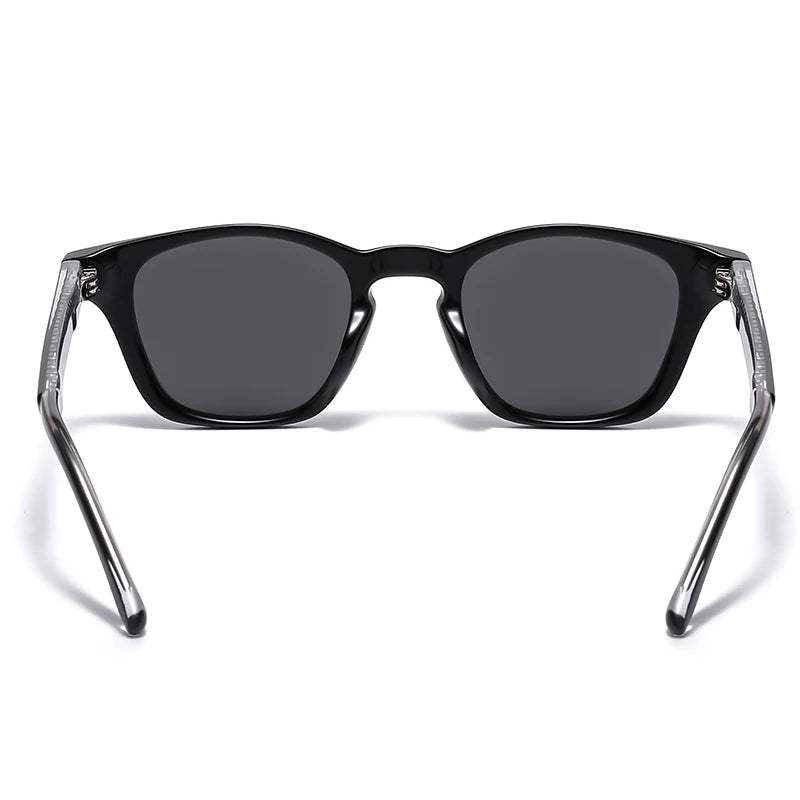 New TR90 Oval Sunglasses Casual Men And Women UV400 Driving Punk Rivet Metal Core Leg  street Sun Glasses