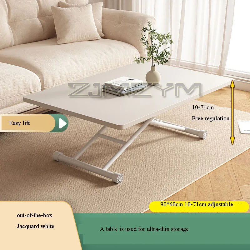 Folding Tea Table Liftable Coffee Table Multi-functional Simple Portable Computer Desk Side Bed Tables Mini Home Furniture