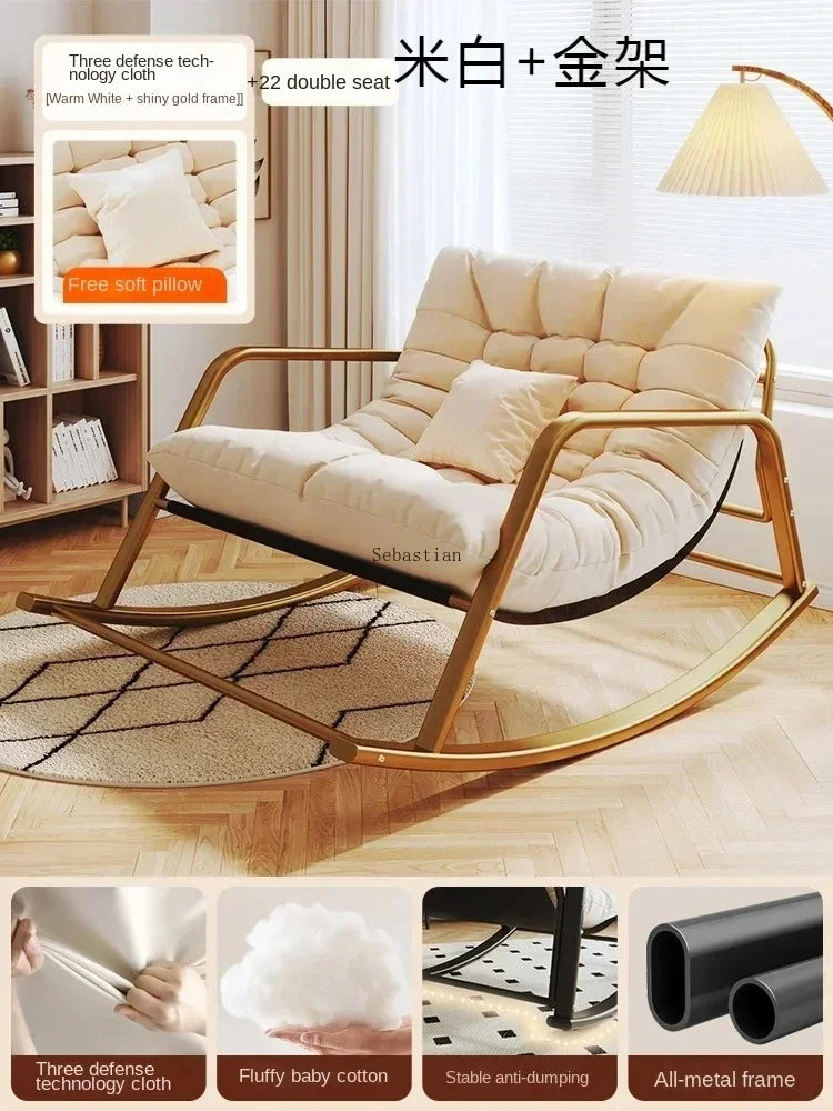 Lounge Living Room Chairs Rocking Recliner Meditation Nordic Salon Chair Sofa Luxury Sillones Puffs Grandes Outdoor Furniture