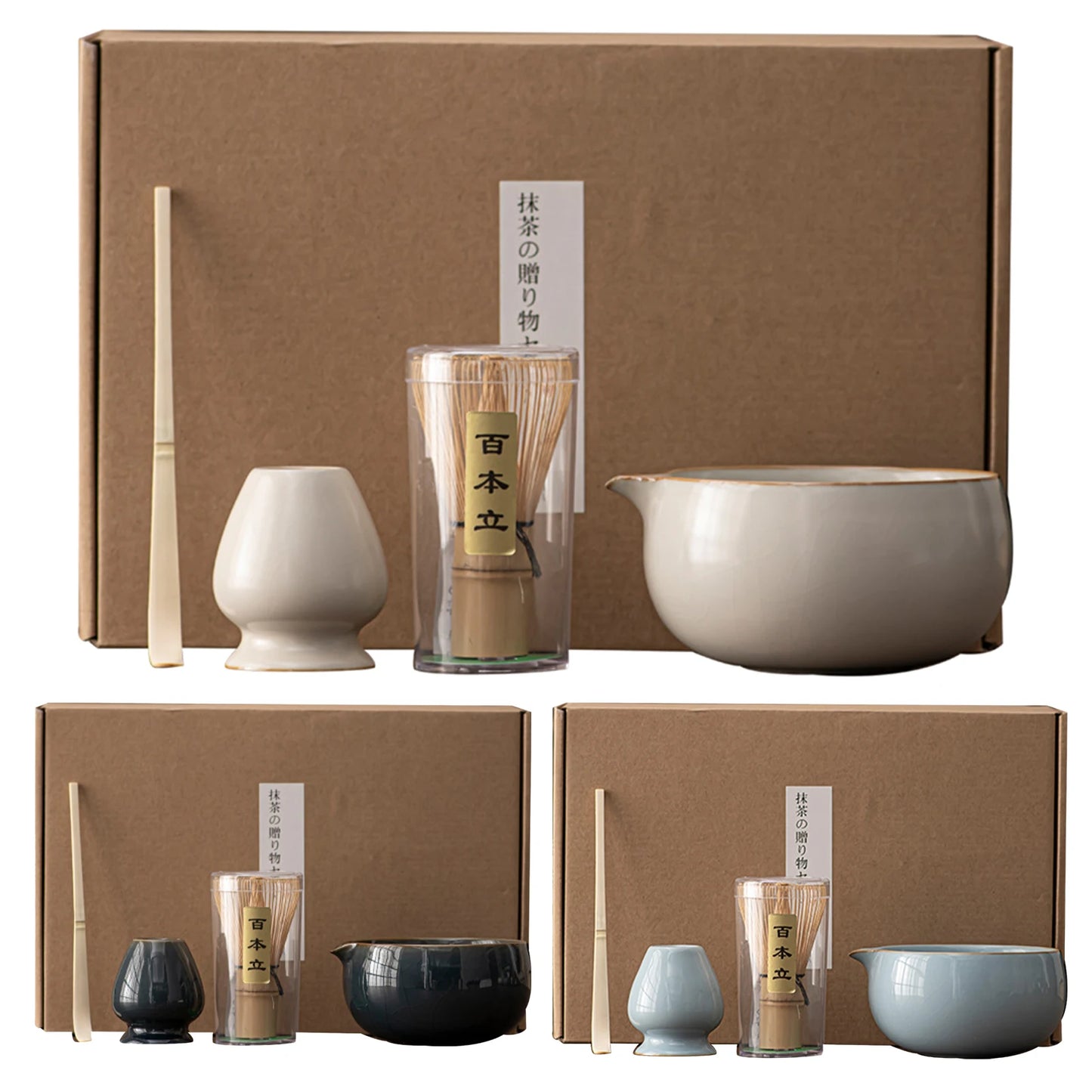 Matcha Whisk Holder 4 Piece Matcha Powder Kit Matcha Maker Matcha Bowl Set Matcha Accessories For Beginners Home Enjoy Alone Or