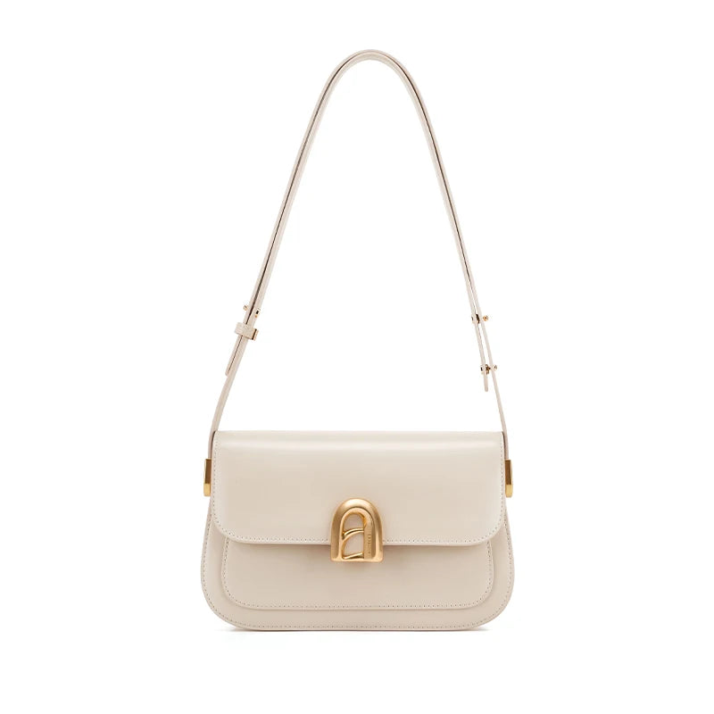 LA FESTIN Original New 2024 Ladies Leather Bag Crossbody Shoulder Bag Women's bag Handbag A-line Door Series Luxury Products