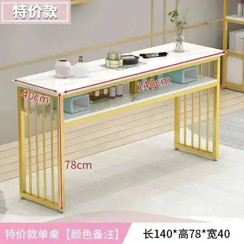 Nail Tables Ins Minimalist Furniture Nordic Salon Luxury Single Professional Manicure Table Beauty Salon Fashion Nail Table B