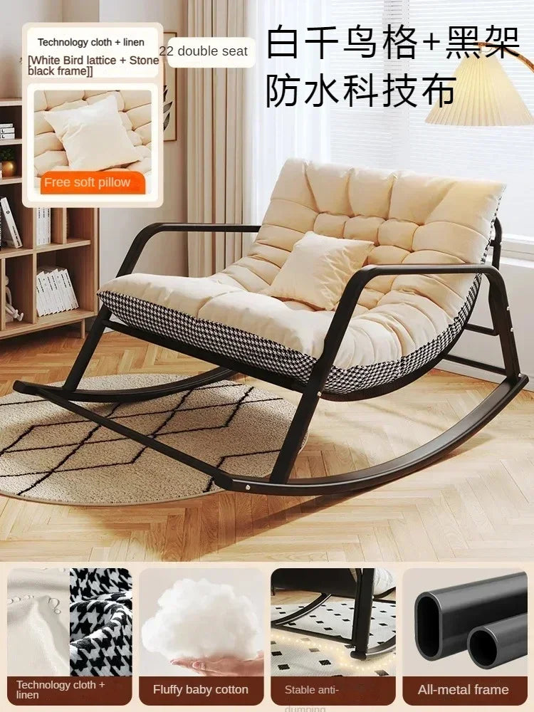 Lounge Living Room Chairs Rocking Recliner Meditation Nordic Salon Chair Sofa Luxury Sillones Puffs Grandes Outdoor Furniture