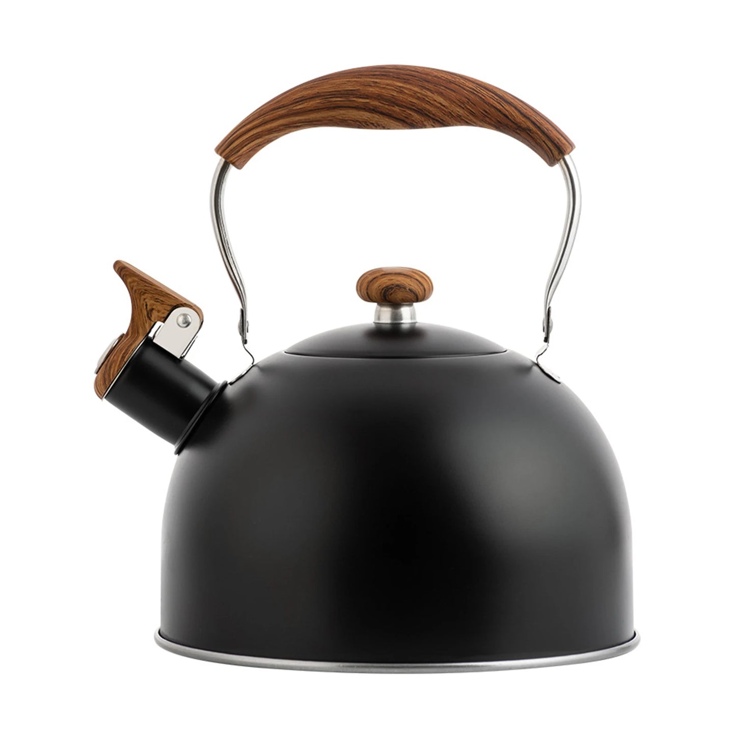 Whistling Tea Kettle For Stove Top Modern Stainless Steel Whistling Teapot 2.5 Liter Whistling Tea Kettle For Making Coffee Milk